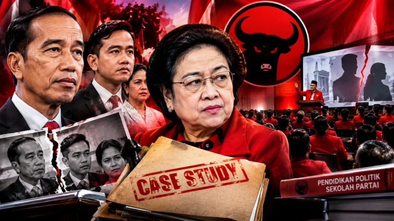 PDIP Jadikan Pengkhianatan Jokowi dan Keluarganya Sebagai 'Case Study' Utama di Sekolah Partai!