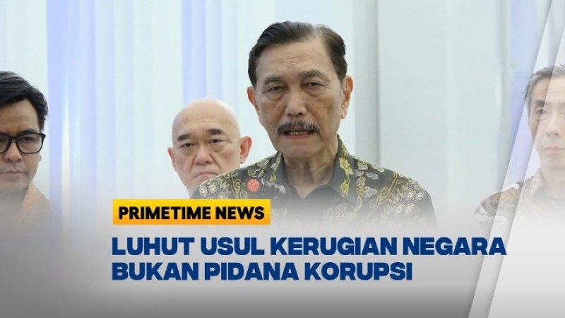 PDIP Semprot Luhut dan Tolak Usul Hapus Kerugian Negara dari Pidana Korupsi Cederai Keadilan Rakyat!
