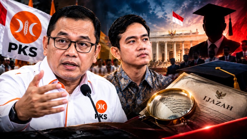PKS Ikut Soroti Polemik Ijazah Gibran Pemimpin Harus Lahir dari Meritokrasi, Bukan Dispensasi!