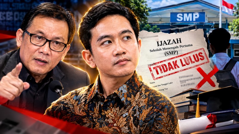 Pakar Beberkan Informasi Mengejutkan Gibran Diduga Sebenarnya 'Tidak Lulus' SMP di Indonesia!
