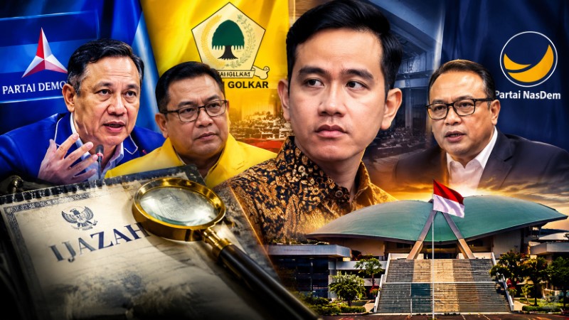 Parlemen Terbelah Hadapi Usul Pansus Ijazah Gibran Begini Respons Demokrat, Golkar, hingga NasDem!