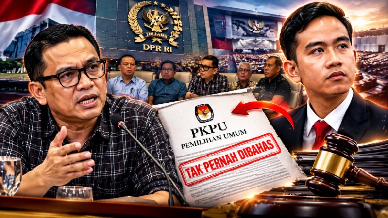 Pengakuan Mengejutkan dari Senayan Komisi II DPR Bongkar Aturan PKPU yang 'Loloskan Gibran' Tak Pernah Masuk Pembahasan!