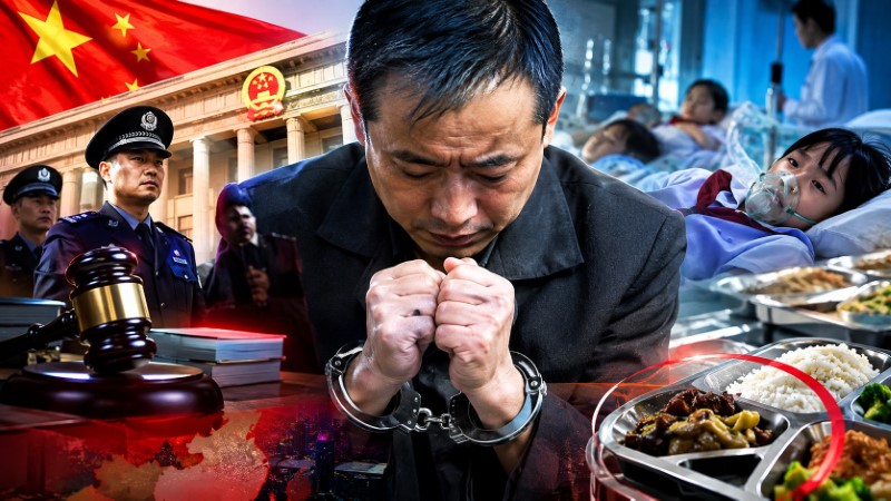 Penyedia MBG di China Dipenjara 15 Tahun Akibat Kasus Siswa Keracunan Massal!