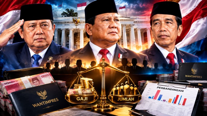 Perbandingan Gaji dan Jumlah Wantimpres Era Prabowo dengan SBY dan Jokowi