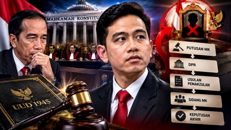 Pintu Pemakzulan Terbuka, Begini Alur Konstitusional Copot Gibran Usai Putusan MK!