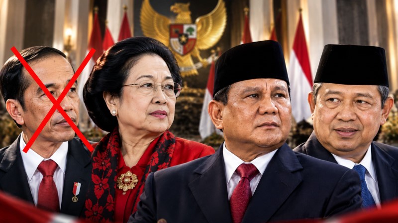 Polemik Gibran Tak Kunjung Usai, Eks Panglima Ungkap Prabowo Berpotensi Satukan Megawati dan SBY dalam Satu Poros!