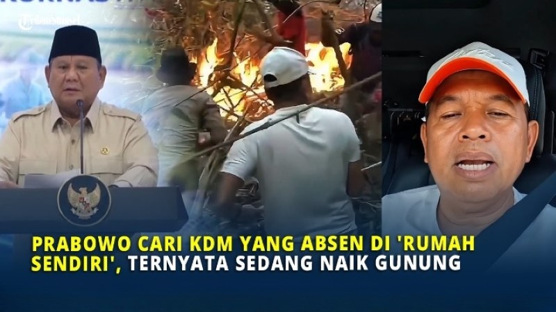 Prabowo Sentil KDM Absen di Rakornas TPAKD, Sinyal Persaingan Menuju 2029?