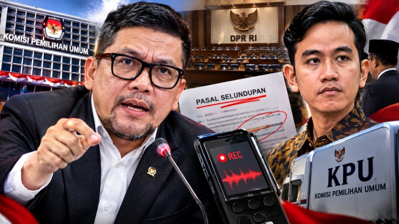 Punya Bukti Rekaman! Doli Kurnia Usul RDP Khusus Bareng KPU Usut 'Pasal Selundupan' Loloskan Gibran