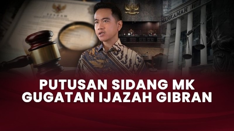 Putusan MK Gibran Terbukti Tidak Punya Ijazah SMA, Tapi MK Tak Berwenang Copot Wapres