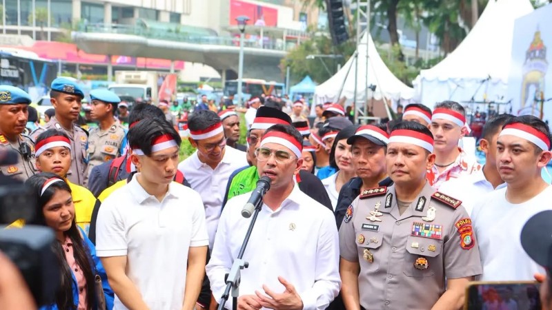 Raffi Ahmad Pesan Lawan Hoaks, Tapi Ada 'Mahasiswa Palsu' di Acara Deklarasi Sumpah Pemuda Bareng Dirinya