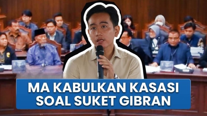 Resmi! MA Putuskan Suket Penyetaraan Ijazah Gibran 'Tidak Sah'