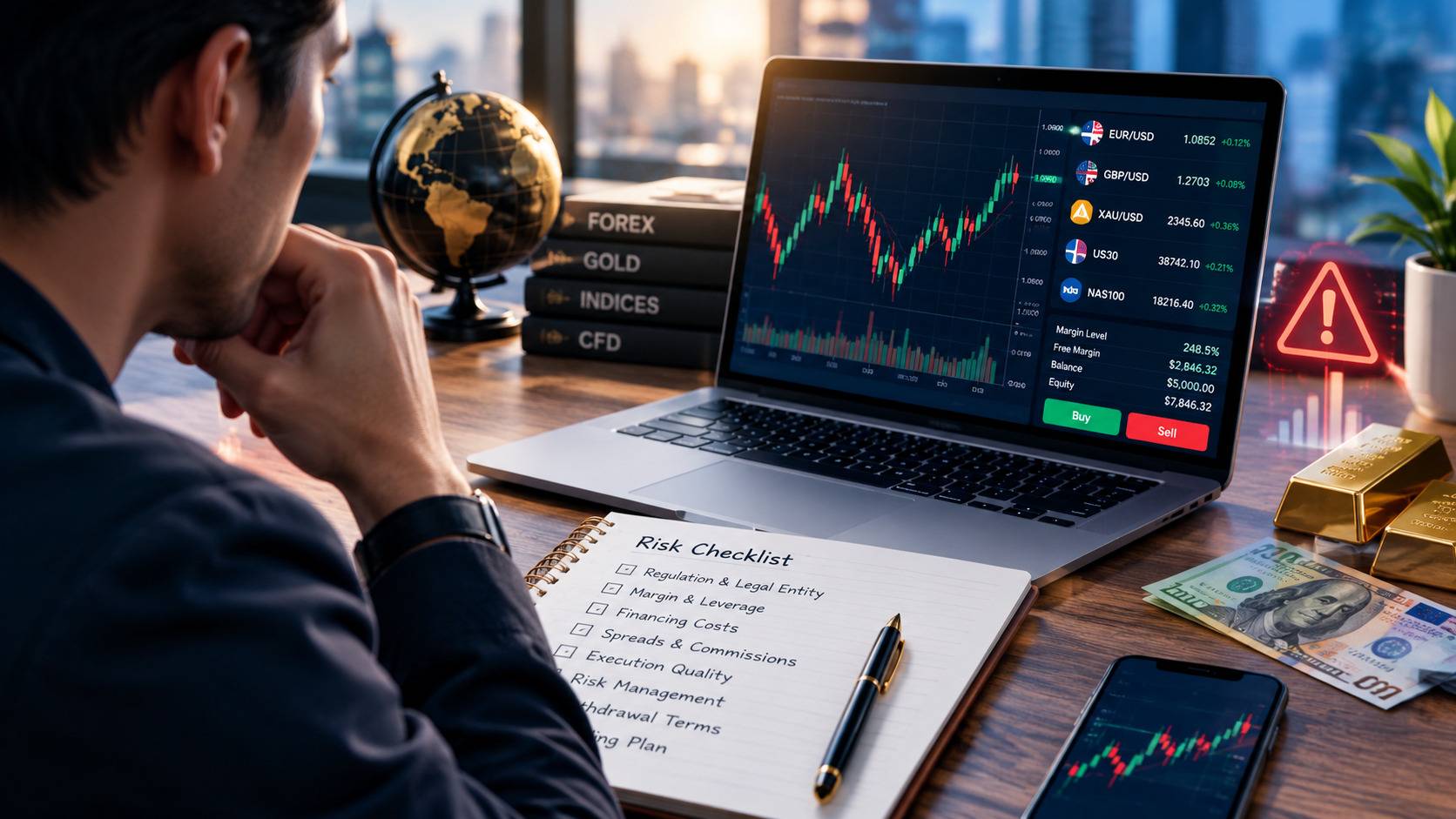 Risk Checks That Matter More Than a CFD Trading Screen
