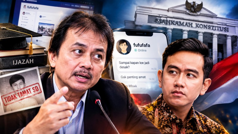 Roy Suryo Bongkar Kembali Jejak Digital Fufufafa Usai Putusan MK Ungkit Postingan Lama Saya Tidak Tamat SD!