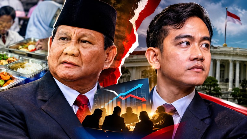 SMRC Bongkar Perbedaan Pandangan Tajam Prabowo-Gibran Soal MBG: Aroma ‘Perpecahan’ Mulai Tercium!