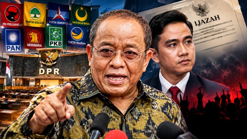 Said Didu Sentil 8 Parpol di DPR Soal Ijazah Gibran Tak Berani Eksekusi Pemakzulan, Jangan Salahkan Rakyat Turun ke Jalan!