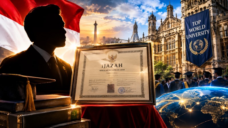 Sejarah Baru! Ijazah Wapres RI ‘Dipajang’ di Kampus Ternama Dunia