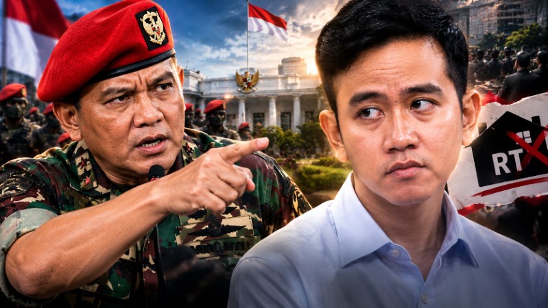 Sentilan Pedas Eks Danjen Kopassus ke Gibran Anda Jadi RT Aja Nggak Pantas, Kapasitasmu Nol Besar!
