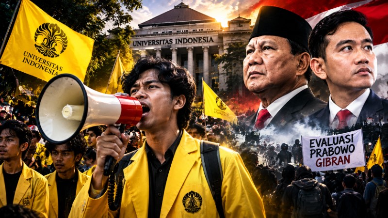 Seruan BEM UI Kembali Gelar Aksi Evaluasi Prabowo-Gibran 28 Oktober Mendatang, Ajak Seluruh Masyarakat Turun ke Jalan!