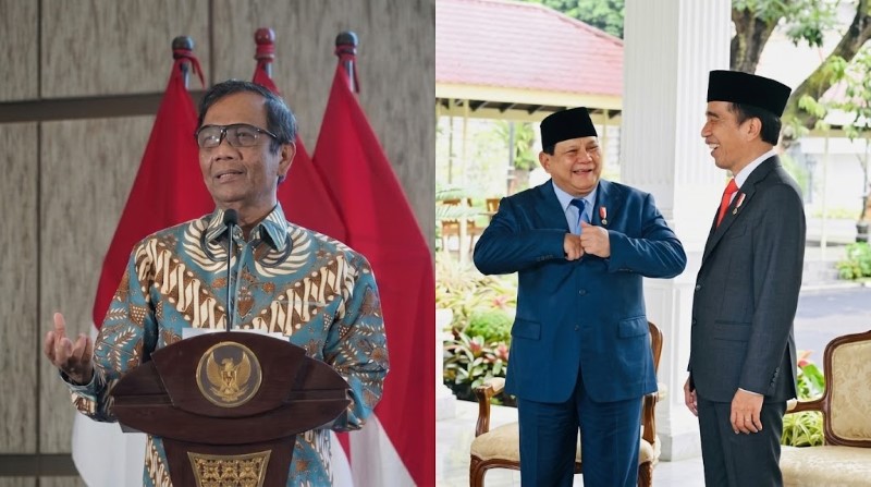 Sinyal Pecah Kongsi Empat Kali Upaya Lobi Disorot Mahfud MD, Hubungan Prabowo dan Jokowi Disebut Kian Merenggang