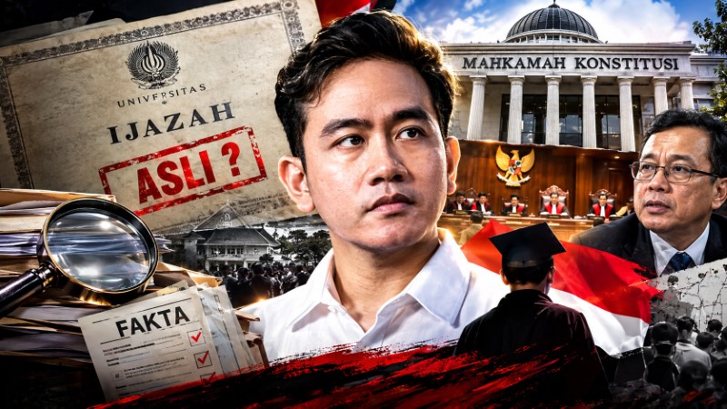 Skandal Ijazah Gibran Kian Menggurita Menelisik Fakta-Fakta Krusial dan 'Analisa Tajam' di Balik Pusaran Sengketa Konstitusi!