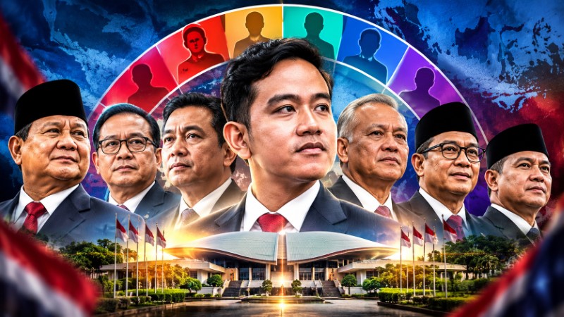 Skenario Enam Poros Membara Analisis SMRC Prediksi Pilpres 2029 Bakal Pecah Jadi 6 Kekuatan, Muncul Poros Gibran!