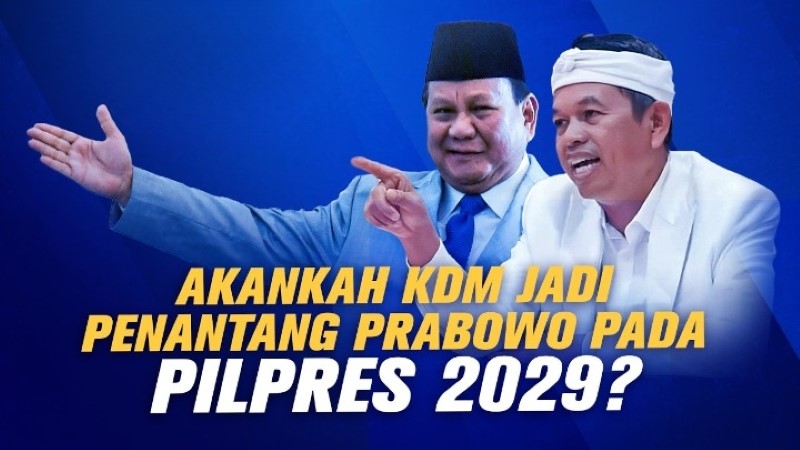 Skenario Suksesi Belum Masuk Ring Satu Prabowo, Ini Alasan KDM Sulit Jadi Cawapres!