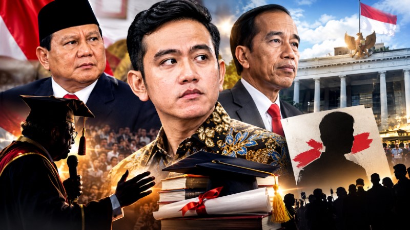 Sorot Tajam Akademisi Kampus Guru Besar Desak Gibran Segera Mundur, Prabowo dan Jokowi Diminta Turut Menyikapi Polemik!
