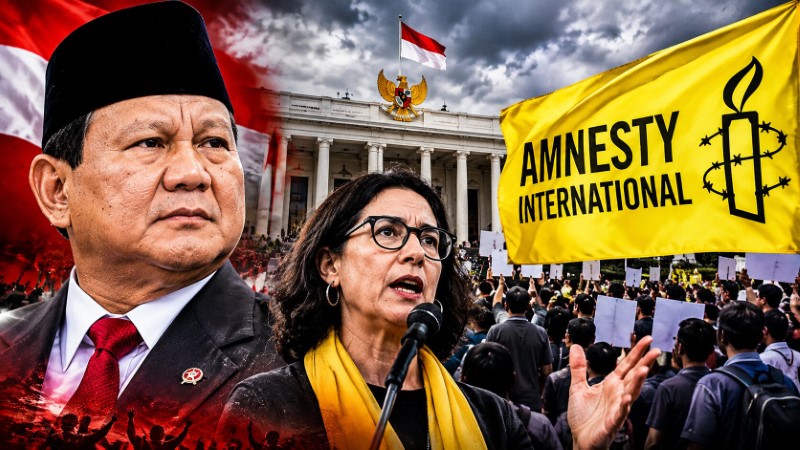 Sorotan Tajam Amnesty Internasional Indonesia Fasisme Kembali Muncul di Era Prabowo!