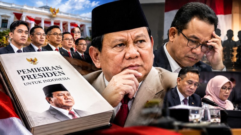 Soroti Pilihan Menteri Prabowo yang Bikin Ngelus Dada, Isi Buku Pemikiran Presiden Turut Dipertanyakan!