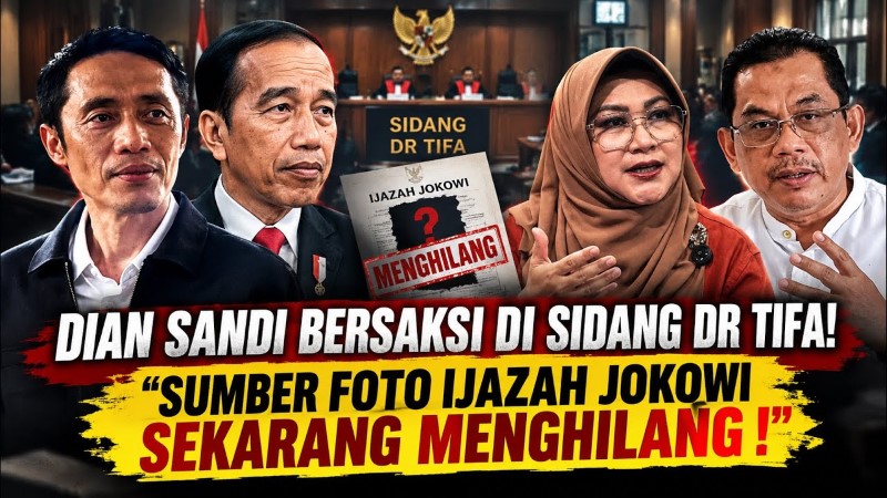 Suasana Ruang Sidang Memanas, Pihak Dokter Tifa Layangkan Ancaman Hukuman 7 Tahun ke Dian Sandi!