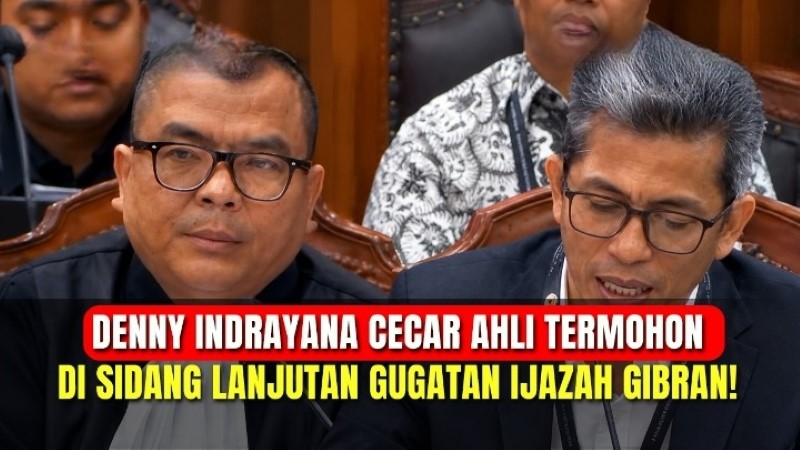 Sudah Empat Forum Ijazah Gibran Belum Terlihat, Denny Indrayana Terbukti Cacat Administratif!