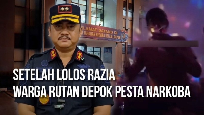 TERUNGKAP! Pegawai Rutan Depok Sediakan ‘Narkoba’ untuk Narapidana Berpesta, Lengkap dengan Alatnya