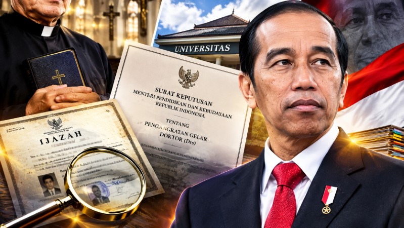 Temuan Anyar Diungkap Dokter Tifa Berkas dari Pastor hingga SK Mendikbud Bergelar Drs Makin Pojokkan Keabsahan Ijazah Jokowi!