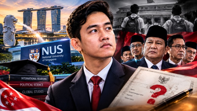 Terjawab Sudah Mengapa Gibran Bisa Kuliah di Singapura 'Tanpa' Ijazah SMA!