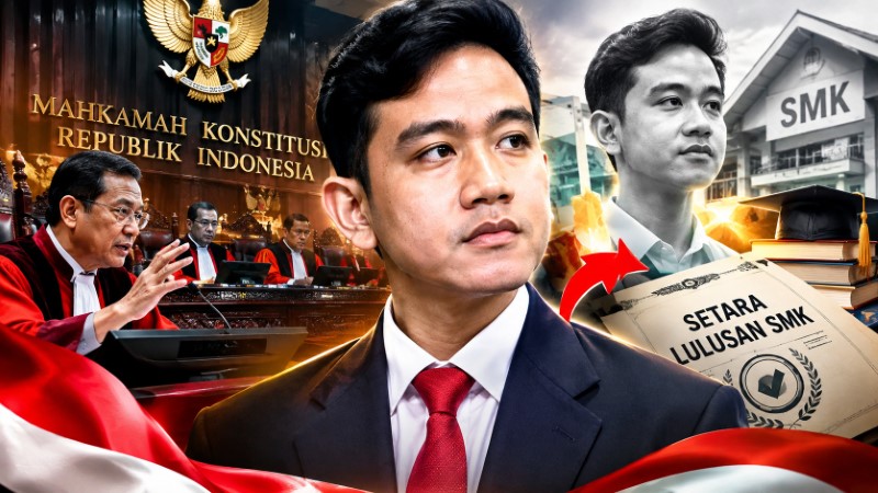 Terungkap di Sidang MK Gibran Bisa Jadi Wapres Karena Pengetahuannya Dinilai Setara Lulusan SMK, Tanpa Ijazah