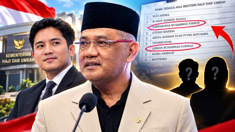 Tuai Kritik Publik! Menteri Haji Gus Irfan Akhirnya Akui Angkat 2 Anaknya Sendiri Jadi Tenaga Ahli di Kemenhaj