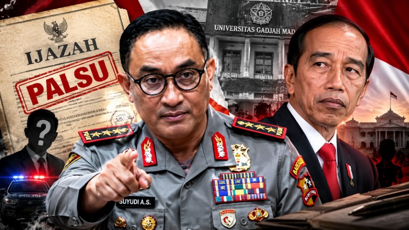 Uji Nyali Kapolri Baru: Bongkar Ijazah Palsu Jokowi!