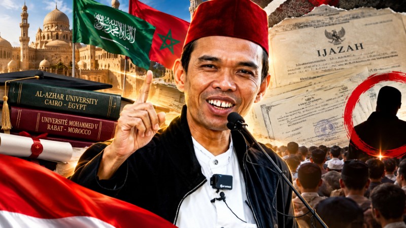 VIRAL Ceramah Ustadz Abdul Somad Singgung Ijazah Mesir-Maroko Tak Dihargai Saya Akan Lawan!