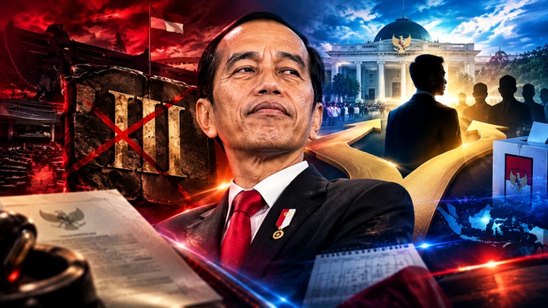 Wacana Tiga Periode Gagal Total, Jokowi Disebut Sudah Siapkan 'Rencana Cadangan' Demi Selamatkan Dinasti!