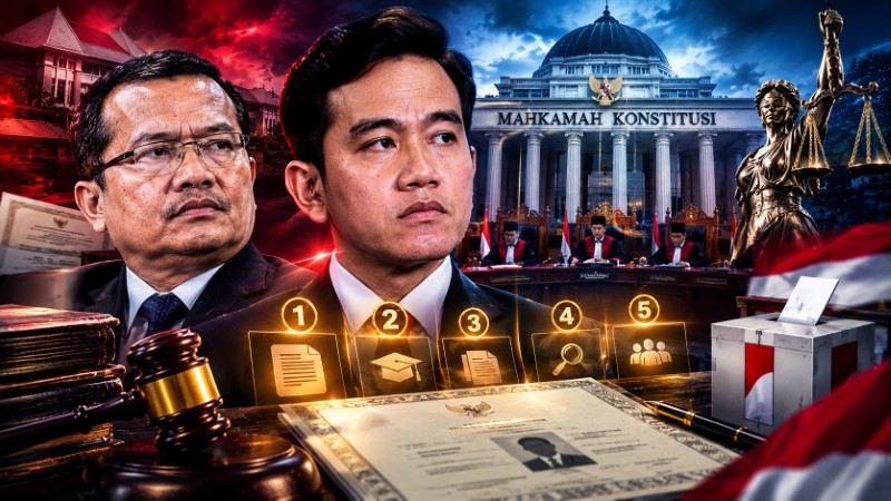Wapres Gibran Lengser Pakar Hukum Beberkan 5 Alasan Utama MK Kabulkan Gugatan Denny Indrayana Cs!
